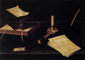 Still-Life with Candle