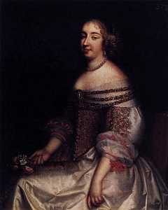 Portrait of Mademoiselle de Montpensier