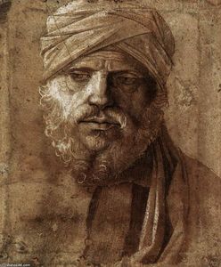 Mann mit einem Turban