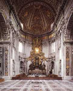 el trono de san Peter