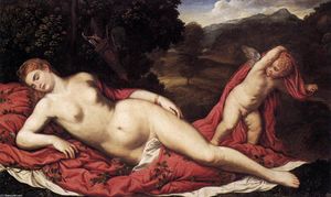 Sleeping Venus with Cupid