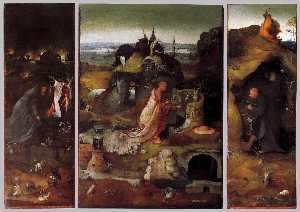 einsiedler heiligen triptychon