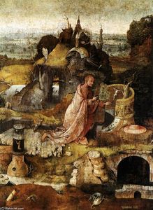 Eremita santi  trittico  CENTRALE  pannello