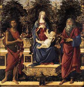 The Virgin and Child Enthroned (Bardi Altarpiece)