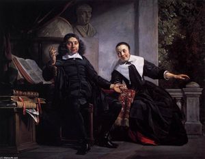Haarlem Impresora Abraham Casteleyn y su esposa Margarieta van Bancken