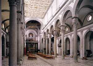 La navata della chiesa