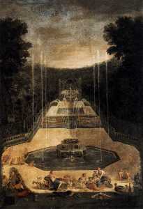 Vue de Three-Fountain Bosquet