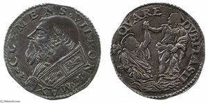 «Deux Carlini» de Clemens VII