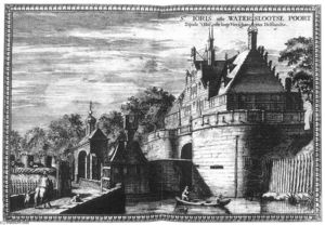 Sint Jorispoort (St George's Gate) in Delft
