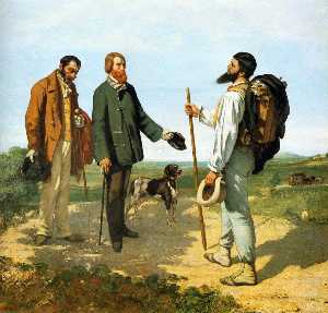 The Meeting or Bonjour Monsieur Courbet