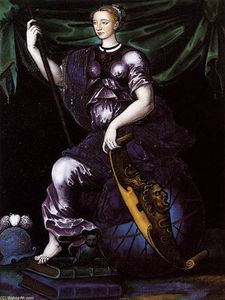 Marguerite de France als Minerva