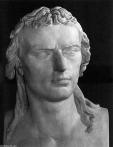 Bust of Schiller (detail)