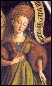 The Ghent Altarpiece: Cumaean Sibyl (detail)