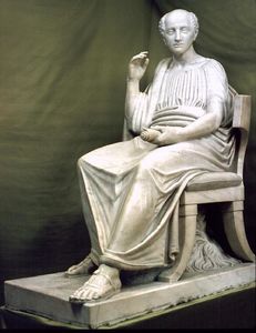 Statue of Poet Ferenc Kölcsey
