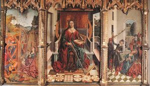 Triptyque of r Catherine