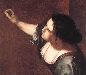 Self-Portrait as the Allegory of Painting (detail)