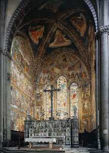 View of the Tornabuoni Chapel