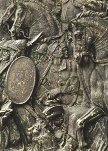 Cosimo I trionfante su Siena (particolare)