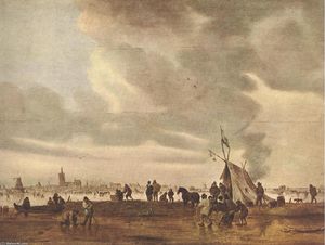 View of The Hague in Winter