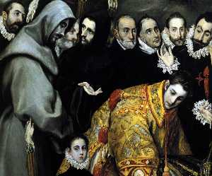The Burial of the Count of Orgaz (detail) (12)