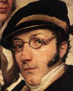 Self-Portrait in a Group of Friends (detail)