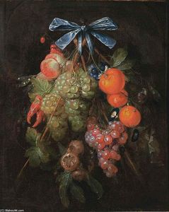 Festoon with Fruit and Flowers