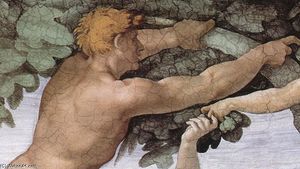 The Fall and Expulsion from Garden of Eden (detail) (11)