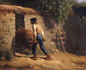 Peasant with a Wheelbarrow