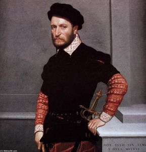 Retrato de Don Gabriel de la Cueva, más tarde duque de Alburquerque (detalle)
