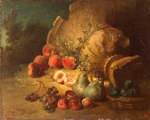 bodegón con fruta