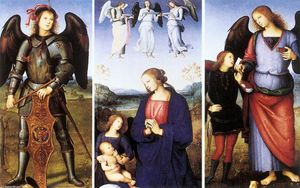 Polyptych of Certosa di Pavia (details)