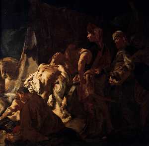 The Death of Darius (detail)