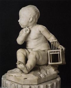 Infant with Cage
