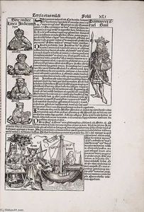 Nuremberg Chronicle, page XLI (recto)