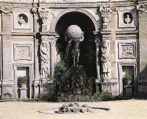 Atlas Fountain (detail)
