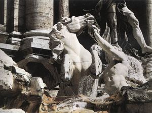 Fountain of Trevi (detail)