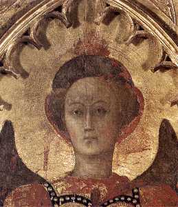 Virgin with Child and Four Saints (detail)