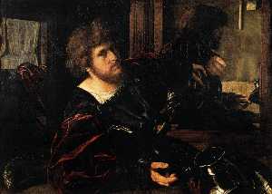 Portrait of a Man in Armour (known as Gaston de Foix}