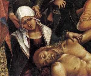 Lamentation over the Dead Christ (detail)