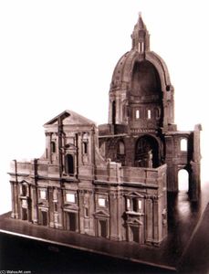Model of the church of the Oratorians