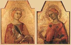 santa catalina y san Lucy