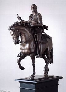 フェルディナンド私·デ·メディチの騎馬小像