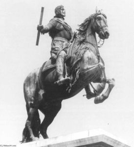 Equestrian Monument à Philippe IV