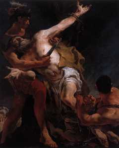 el martirio de san Bartolomé