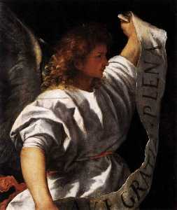 полиптих воскресения : архангел гавриил