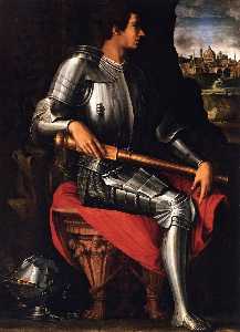 の肖像画 公爵 アレッサンドロ de' メディチ