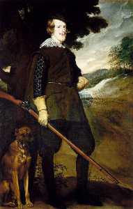 国王菲利普 四，  作为  一个  猎人