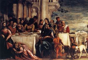 Feast at the House of Simon (detail)