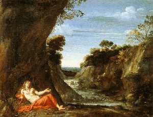 Penitent Magdalen in a Landscape