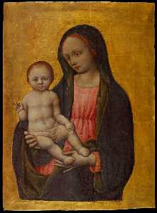 Virgin и ребёнок  благословение